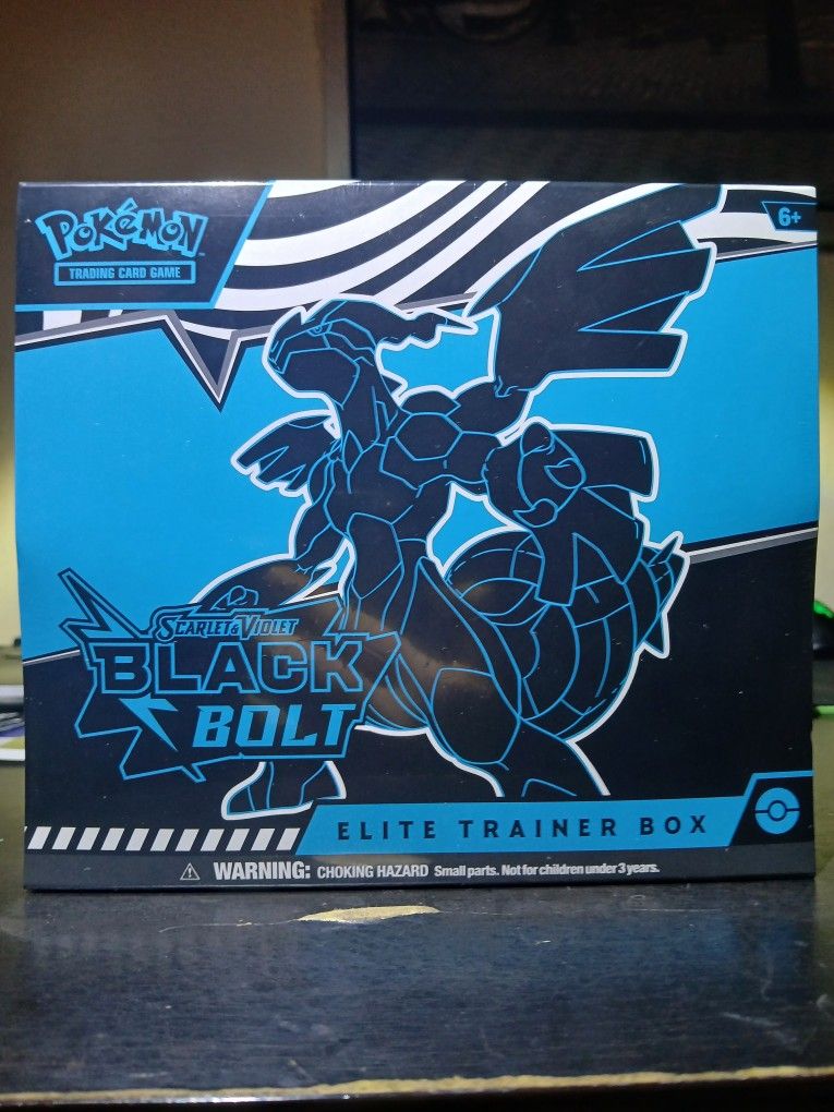 Pokemon Black Bolt Elite Trainer Box