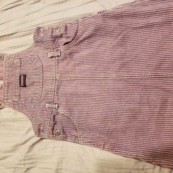 Osh Kosh Pink/Blue Striped Dress Size 6