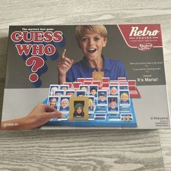 Guess Who? Retro Series 1988 Edition Game - Hasbro 2015 (SEALED)