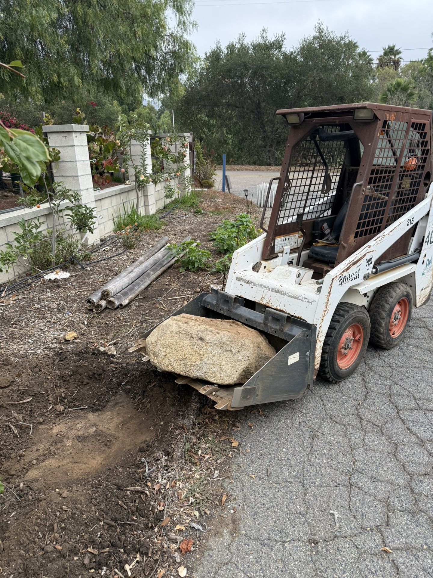 Landscape Boulders Placed 