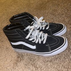Black & White Vans 