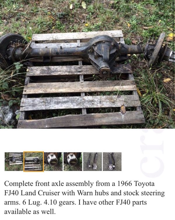 Toyota straight axle for Sale in Clackamas, OR OfferUp