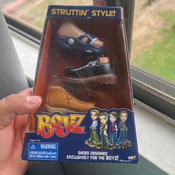 Bratz The Boyz Collection Doll Shoes Struttin Style 3pr 2003 MGA