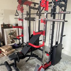 💥Free Delivery💥 Complete Smith Machine Bundle 💪💪