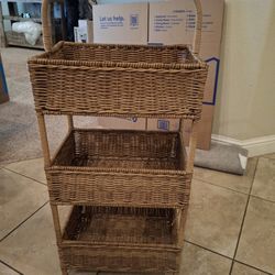3 Tier Wicket Basket