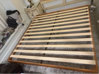 King size bed frame