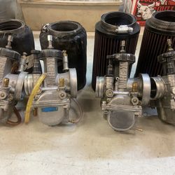 Yamaha Banshee 34mm Keihin Gas & Alcohol Carbs