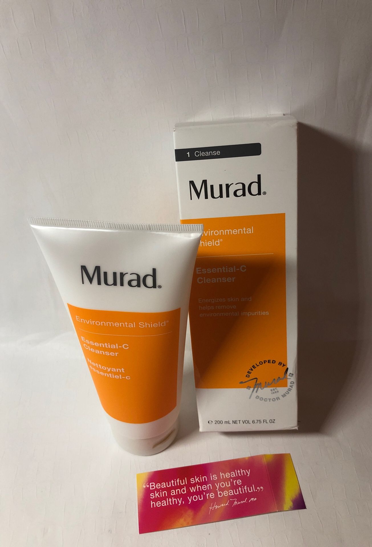 Murad Essential-C Cleanser, 6.75 oz New exp.08.2020
