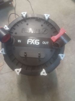 Fluval fx6 fish tank filter