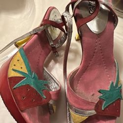 Colorful Wedge Pumps