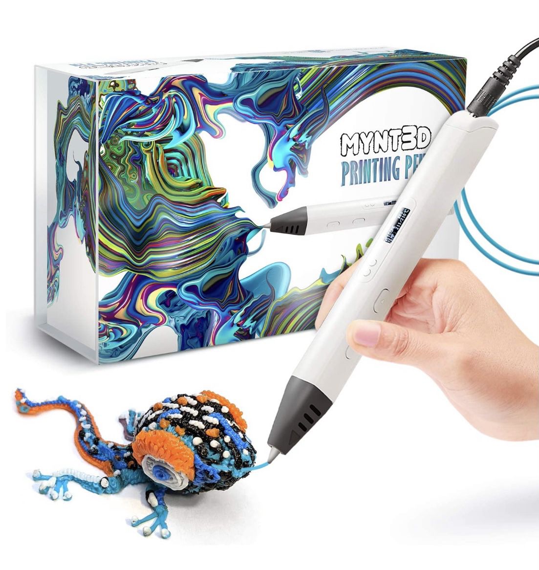 MYNT3D Professional Printing 3D Pen with Display