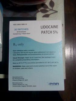 Lidocaine Patches 5%