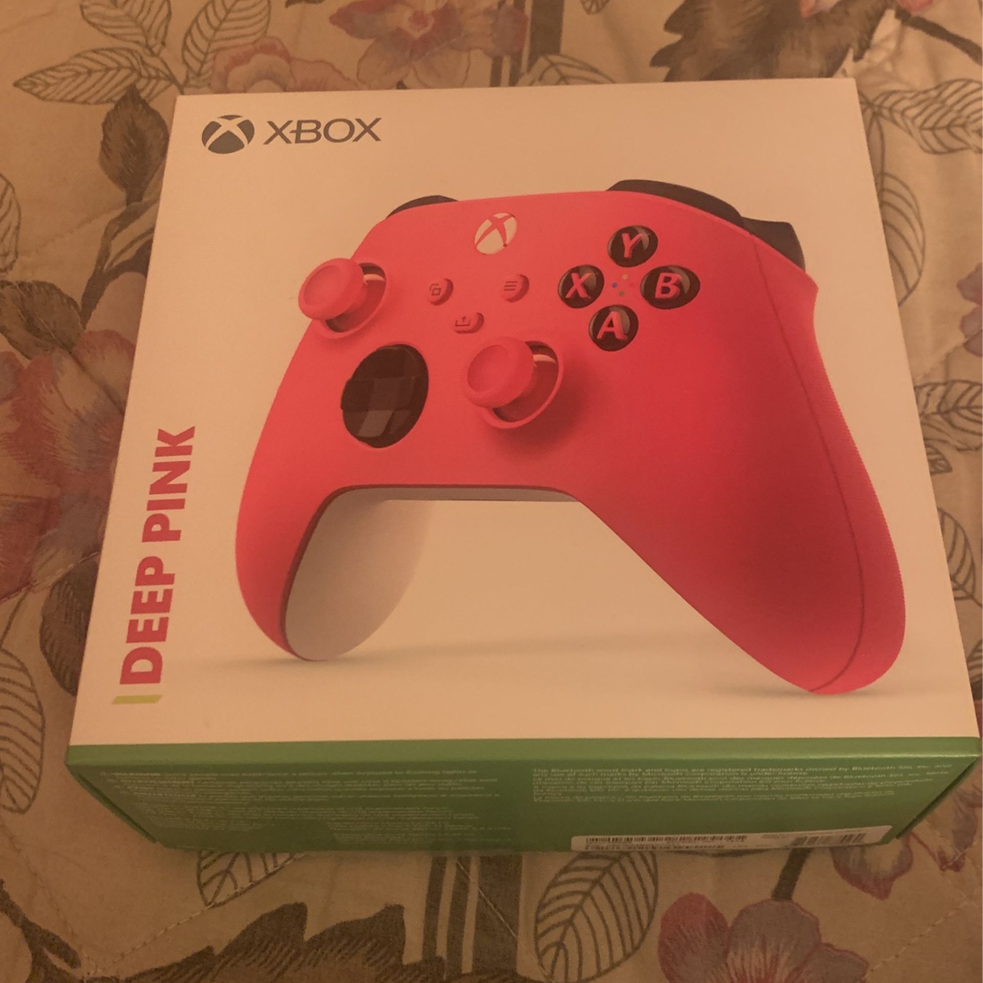 Deep Pink Xbox Controller