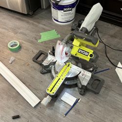 RYOBI 7-1/4 in. Compound Sliding Miter Saw