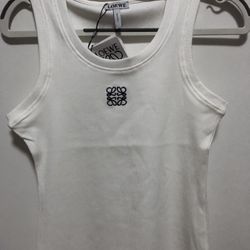 Loewe sleeveless bodycon top