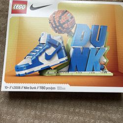 Lego Nike Dunk Sealed Brand New 