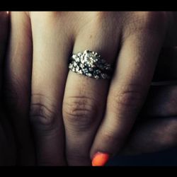 Vingtage Wedding Ring Set