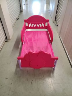 Disney Pink Toddler Bed