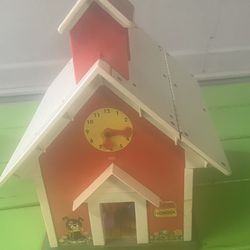 Vintage Fisher Price  School House 