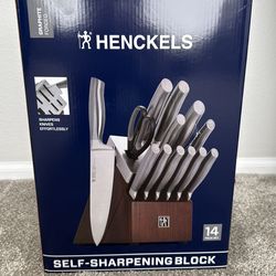 Brand new knife set/ Henckels 14 piece