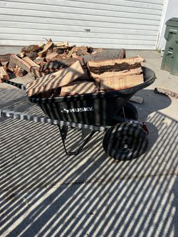 Firewood For Sale $30 Wheelbarrow