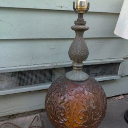Vintage Glass Lamp
