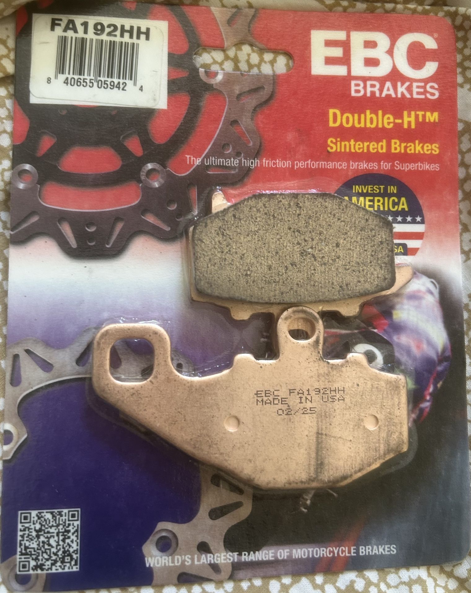 FA192HH EBC Double-H Sintered Brakes