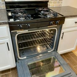 Amana AGR5630BDS 30 Inch Freestanding Gas Range Stove/Oven, 5.0 cu. ft., Self Cleaning