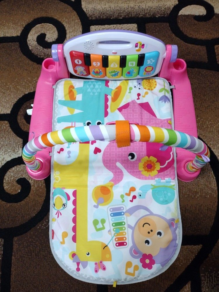 Baby girl gym playmat