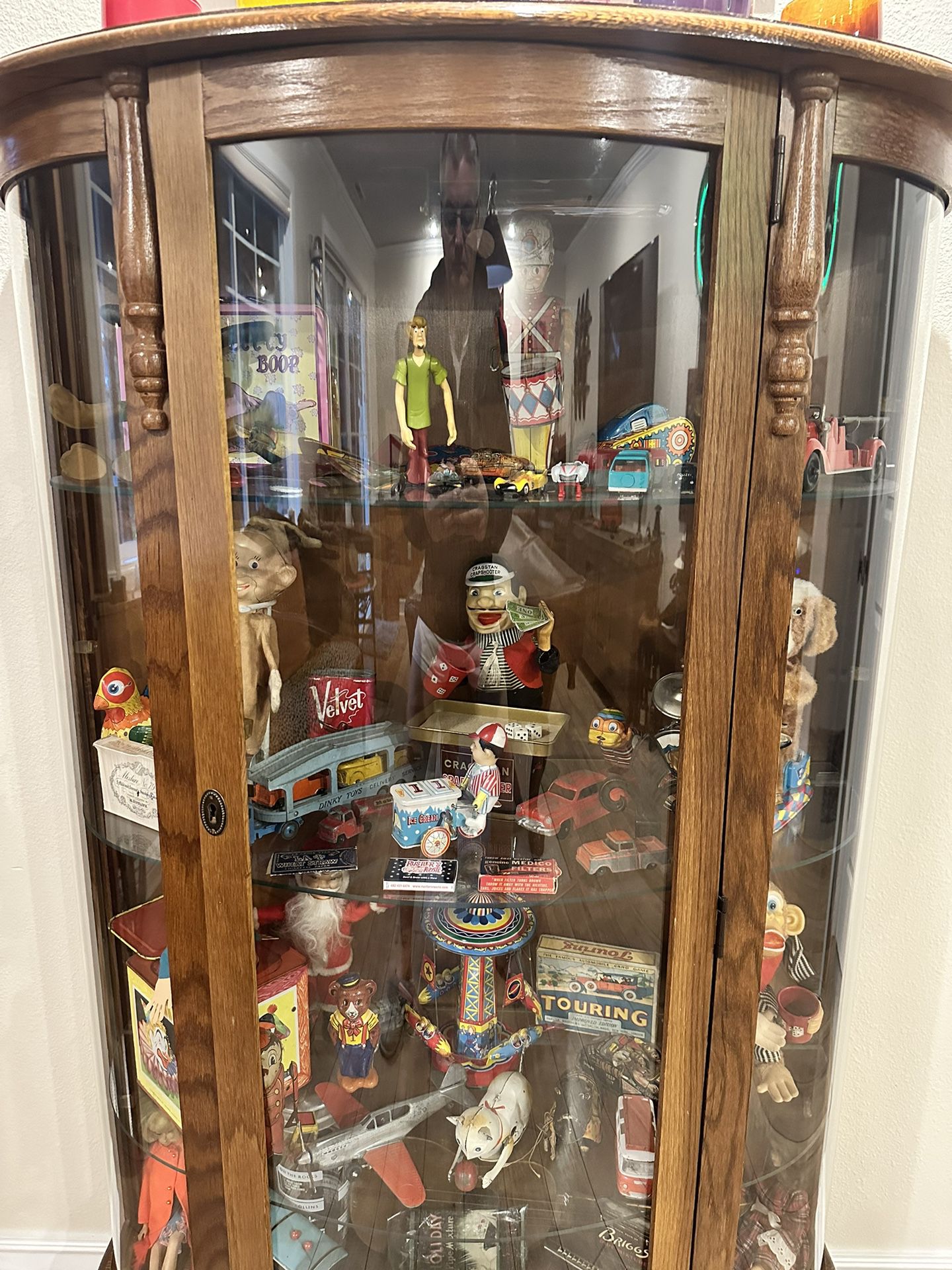Antique Cabinet And Toys For Sale!
