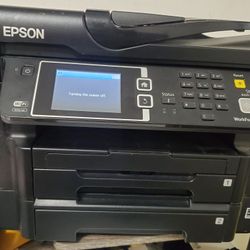 Printer (Epson Wf-3640) WiFi Compatible