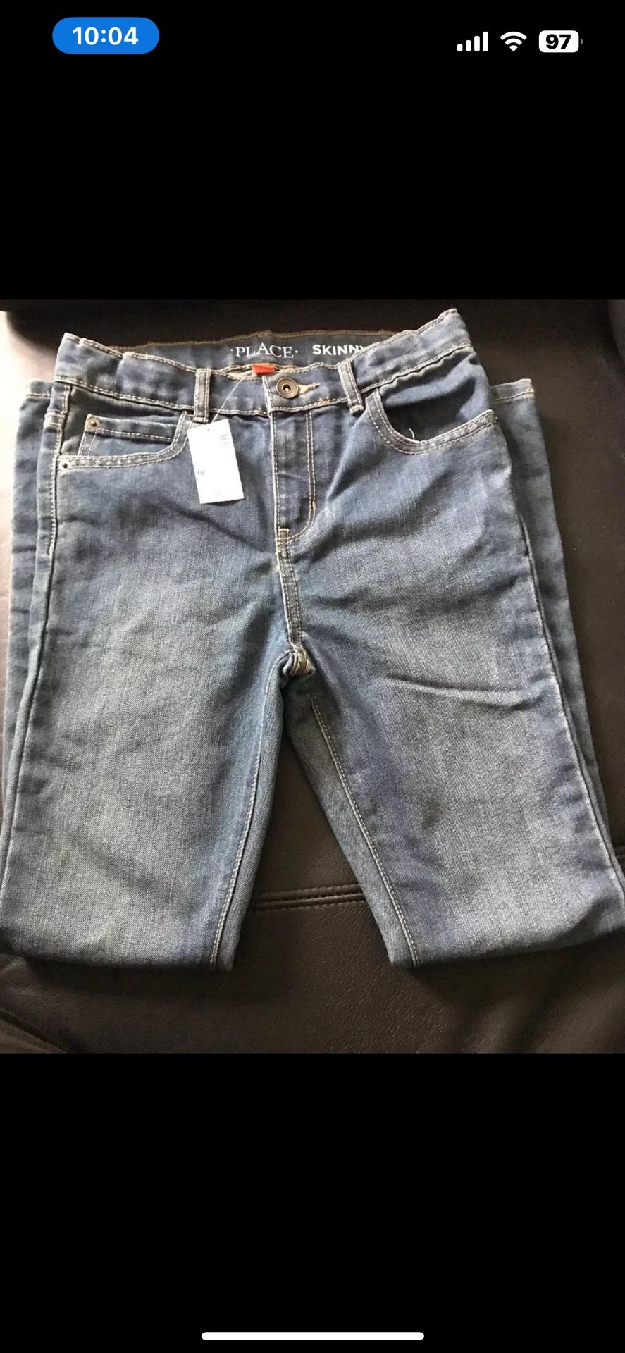Children’s Place Jeans Denim Size 10 Skinny Adjustable Waist