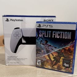 Split Fiction and PlayStation 5 - DualSense Wireless Controller