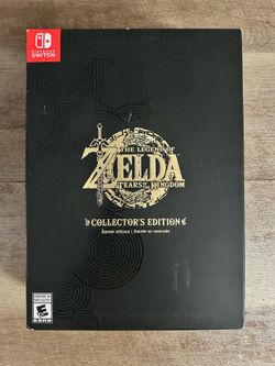Brand new/sealed The Legend of Zelda Tears of the Kingdom Collectors Edition