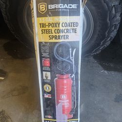 Brigade industrial concrete sprayer