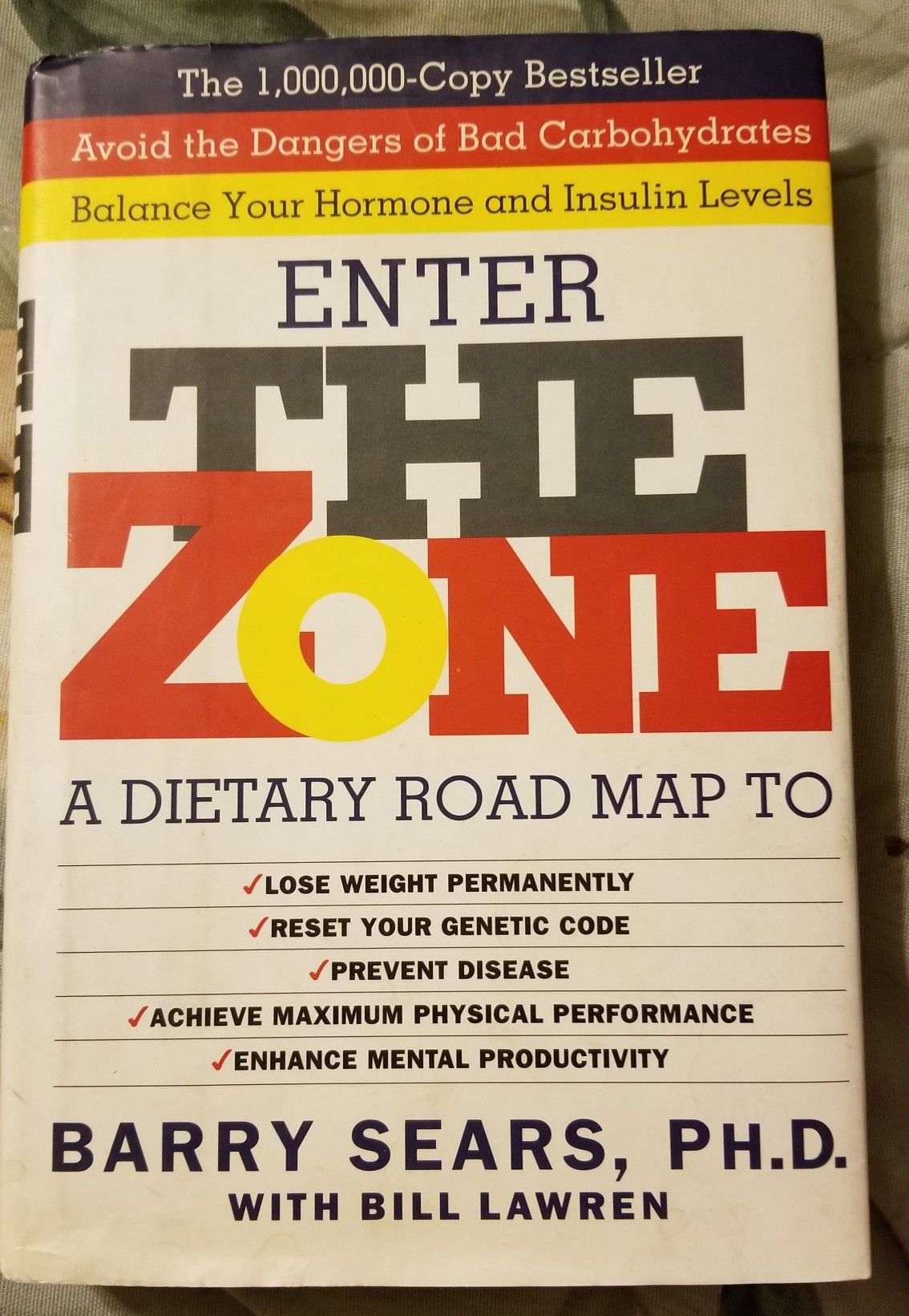 Enter The Zone, a Dietary Road Map