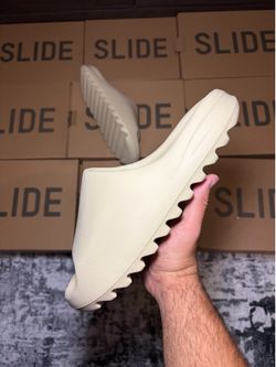 Bone Yeezy slide