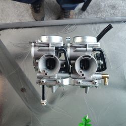 Dual 28mm Downdraft -Mukuni  Carburetor 