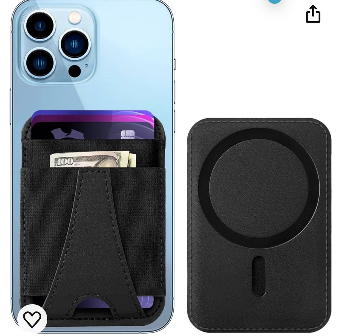 Miroddi for MagSafe Wallet, Slim & Lightweight Magnetic Phone Wallet