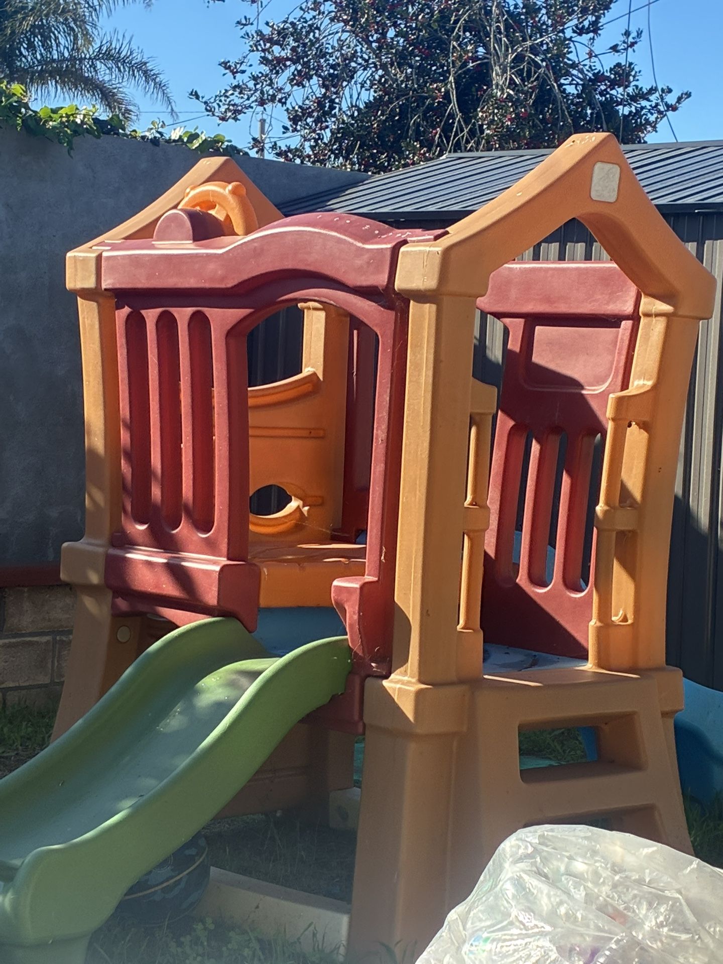 little tikes double slide