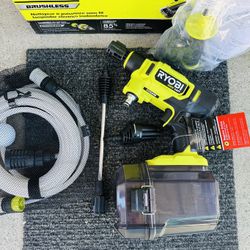 RYOBI 40V HP Brushless EZClean 600 PSI 0.7 GPM Cold Water Electric Power Cleaner (TOOL ONLY/SOLO LA HERRAMIENTA)