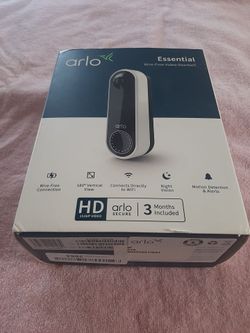 Arlo Essential wireless door bell