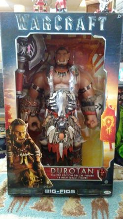 Limited edition 18" durotan warcraft