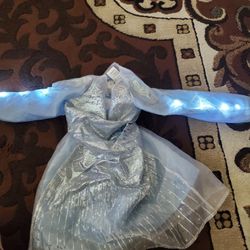 Disney Elsa Frozen Halloween Dress    Light Up