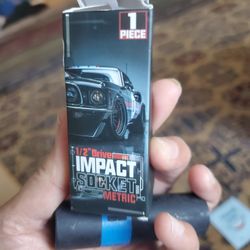 (146)
1/2" Drive Impact Socket, 17 mm Deep Socket, Metric, 6 Point, CR-V, for Automotive Maintaince, Mechanical Equipment Maintaince