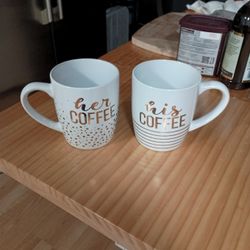 His & Hers Coffee/Yes Cups