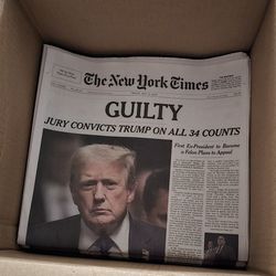 May 31, 2024 NY Times Newspaper