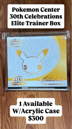 Pokemon Center 30th Celebration ETB