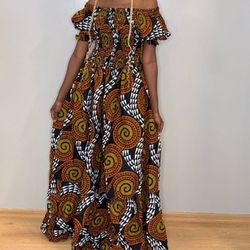 African Print Dress