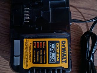 2 DeWalt chargers and 1 DeWalt 18V battery